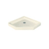36-in L x 36-in W x 4.5-in H Corner Shower Base in Biscuit 36-in L x 36-in W x 4.5-in H Corner Shower Base in Biscuit