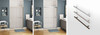 55 to 59in x 71in Semi-frameless Slider Alcove Shower Door with Clear Glass, in Chrome 55 to 59in x 71in Semi-frameless Slider Alcove Shower Door with Clear Glass, in Chrome