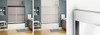 55 to 59in x 57in Semi-frameless Slider Tub Door with Clear Glass, in Chrome 55 to 59in x 57in Semi-frameless Slider Tub Door with Clear Glass, in Chrome