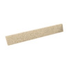 stone 3-in H x 21.625-in L Bathroom Side Splash in Bermuda Sand