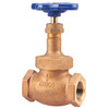 T235Y 1/8 THD 150# GLOBE W/PTFE SEAT, Globe Valve - Bronze, Class 150, PTFE Disc, T-235-Y