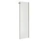 28.75 to 29.875in x 78.75in Maax Halo Clear Glass Frameless Return Panel for 32in Base, in Brushed Nickel 28.75 to 29.875in x 78.75in Maax Halo Clear Glass Frameless Return Panel for 32in Base, in Brushed Nickel