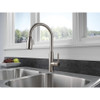 Single Handle Kitchen Pull-Down in Stainless Finish Single Handle Kitchen Pull-Down in Stainless Finish
