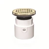 3" or 4" PVC General Purpose Drain w/ 5" NI Grate