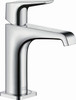 Single-Hole Faucet 125 with Lever Handle in Chrome