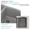 Aversa AUDE3219-17-KIT Aversa Radius All-In-One Undermount Kitchen Sink Kit