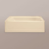 T6030RBN Topaz Fiberglass Right Hand Bathtub in Bone T6030RBN Topaz Fiberglass Right Hand Bathtub in Bone