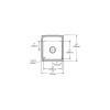17" x 20" x 7-1/8" 20 Gauge Stainless Steel Single Bowl Drop-in Kitchen Sink with 3 Faucet Holes in Brushed Satin 17" x 20" x 7-1/8" 20 Gauge Stainless Steel Single Bowl Drop-in Kitchen Sink with 3 Faucet Holes in Brushed Satin