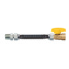 BCSSL4M-18 1/2 in. MIP (3/8 in. FIP Tap) x 1/2 in. FIP Gas Ball Valve BCSSL4M-18 1/2 in. MIP (3/8 in. FIP Tap) x 1/2 in. FIP Gas Ball Valve
