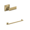 AP25WTB24AG Apothecary 24-in Towel Bar, Antique Gold