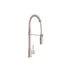 R7521SB Lux Side Handle Brushed Stainless Steel Pro Pulldown Kitchen Faucet with Lever Handle, Brushed Stainless Steel