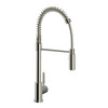 R7521PN Lux Side Handle Stainless Steel Pro Pulldown Kitchen Faucet with Lever Handle, Polished Nickel