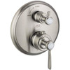 Axor 16801001 Thermostatic Valve Trim with Integrated Volume Control - Less Valve in Chrome Axor 16801001 Thermostatic Valve Trim with Integrated Volume Control - Less Valve in Chrome