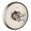 Axor 16816821 Thermostatic Valve Trim - Less Valve in Brushed Nickel