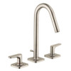 Axor 34133821 Bathroom Faucet Widespread Faucet with Lever Handles in Brushed Nickel Axor 34133821 Bathroom Faucet Widespread Faucet with Lever Handles in Brushed Nickel