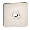 Shower Wall Escutcheon Square in Brushed Nickel