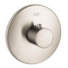 Axor 38715821 Thermostatic Valve Trim - Less Valve in Brushed Nickel Axor 38715821 Thermostatic Valve Trim - Less Valve in Brushed Nickel