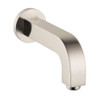 Axor 39410821 Tub Spout Wall Mounted Non Diverter in Brushed Nickel Axor 39410821 Tub Spout Wall Mounted Non Diverter in Brushed Nickel
