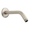 Hansgrohe 04186823 Standard 9in Shower Arm with Escutcheon Plate and 1/2in Male Inlet in Brushed Nickel Hansgrohe 04186823 Standard 9in Shower Arm with Escutcheon Plate and 1/2in Male Inlet in Brushed Nickel