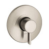 Hansgrohe S Pressure Balanced Valve Trim With Integrated Volume Control