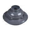 Sediment Drain 4" PVC Body Hub Plastic Grate with Bucket