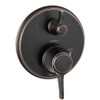 Hansgrohe 04449920 Metris C Pressure Balanced Valve Trim with Integrated Diverter - Less Valve in Rubbed Bronze Hansgrohe 04449920 Metris C Pressure Balanced Valve Trim with Integrated Diverter - Less Valve in Rubbed Bronze