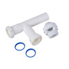 Vent 1.5" Air Admittance Valve 6 DFU with 1-1/2" Tubular Adapter