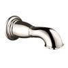 Hansgrohe 06088830 C Non-Diverter Tub Spout Wall Mount in Polished Nickel Hansgrohe 06088830 C Non-Diverter Tub Spout Wall Mount in Polished Nickel