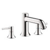 Hansgrohe 14313001 Talis C Roman Tub Filler Faucet Non Diverter with Metal Lever Handles Less Valve in Chrome Hansgrohe 14313001 Talis C Roman Tub Filler Faucet Non Diverter with Metal Lever Handles Less Valve in Chrome