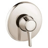 Hansgrohe 15404831 C Pressure Balanced Valve Trim - Less Valve in Polished Nickel Hansgrohe 15404831 C Pressure Balanced Valve Trim - Less Valve in Polished Nickel