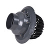 Roof Drain 4" PVC Body Spg End with CI Dome & Gravel Guard