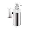 Hansgrohe 41503000 PuraVida Soap Dispenser Wall Mounted with 8oz Capacity in Chrome Hansgrohe 41503000 PuraVida Soap Dispenser Wall Mounted with 8oz Capacity in Chrome