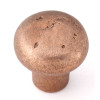 Knob Rustic 1-1/4-in in Rust Bronze