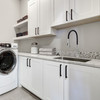 Transolid LSA1-252212-BS 25-in x 22-in x 12-in Stainless Steel Dual-Mount Laundry/Utility Sink Kit with Accessories
