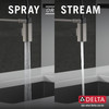 Delta 18803-SP-DST Antoni Single Handle Pull Down Spring Kitchen Faucet, Spotshield Stainless