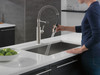 Delta 18803-SP-DST Antoni Single Handle Pull Down Spring Kitchen Faucet, Spotshield Stainless