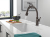Delta 9179-RB-DST Coranto Single Handle Pull Down Kitchen Faucet, Venetian Bronze