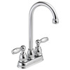 B28911LF Foundations Two Handle Bar or Prep Faucet, Chrome