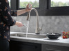 Delta 19802TZ-SP-DST Lenta Single Handle Pull Down Kitchen Faucet with Touch2O Technology, Spotshield Stainless