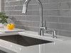 9191-AR-PR-DST Monrovia Single Handle Pull Down Kitchen Faucet, Lumicoat Arctic Stainless