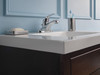 Delta B510LF-PPU-ECO2 Foundations Single Handle Centerset Bathroom Faucet, Chrome