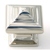 Alno Geometric A1520-PC Knob Transitional 1-1/4-in in Polished Chrome