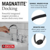 Delta 3597-PD-DST Cassidy Two Handle Widespread Pull Down Bathroom Faucet, Chrome