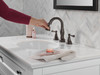 Delta 3597-RBPD-DST Cassidy Two Handle Widespread Pull Down Bathroom Faucet, Venetian Bronze