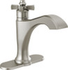 557-SSLPU-DST Dorval Single Handle Bathroom Faucet, Stainless
