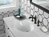 Delta 3556-BLMPU-DST Dorval Two Handle Widespread Bathroom Faucet, Matte Black