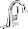 Delta 533LF-MPU Kayra Single Handle Bathroom Faucet, Chrome