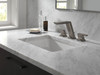 Delta 3599LF-KS-PR-MPU Pivotal Two Handle Widespread Bathroom Faucet, Lumicoat Black Stainless