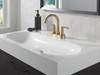 Delta 2535-CZMPU-DST SAYLOR Two Handle Centerset Bathroom Faucet, Champagne Bronze