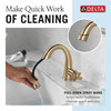 Delta 5776-CZPD-PR-DST Stryke Single Handle Pull Down Bathroom Faucet, Lumicoat Champagne Bronze